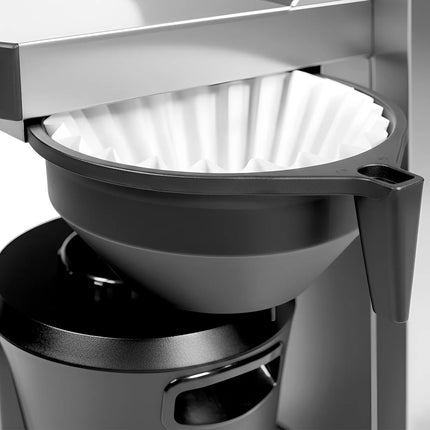 GGM Gastro Máy Pha Cà Phê Số Lượng Lớn - 5L - 4.5kW - Có Đấu Nối Nước Trực Tiếp & Vòi Nước Nóng - Kèm Bình Giữ Nhiệt