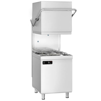 GGM Gastro Máy Rửa Chén Băng Chuyền - Điều Khiển Cơ - 6.52kW - Kèm Bơm Định Lượng Hóa Chất & Trợ Xả
