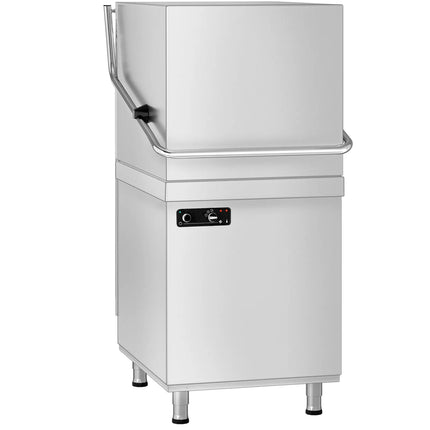 GGM Gastro Máy Rửa Chén Băng Chuyền - Điều Khiển Cơ - 6.52kW - Kèm Bơm Định Lượng Hóa Chất & Trợ Xả