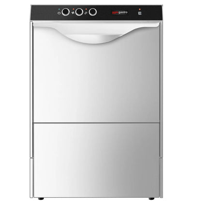 GGM Gastro Máy Rửa Chén Gầm Bàn - Giỏ 500mm - Điều Khiển Cơ - 4.9kW - Kèm Bơm Xả, Trợ Xả & Hóa Chất