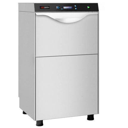 GGM Gastro Máy Rửa Chén Gầm Bàn - Giỏ 500mm - Điều Khiển Số - 3.9kW - Kèm Bơm Định Lượng Hóa Chất & Trợ Xả