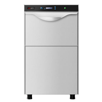 GGM Gastro Máy Rửa Chén Gầm Bàn - Giỏ 500mm - Điều Khiển Số - 3.9kW - Kèm Bơm Định Lượng Hóa Chất & Trợ Xả