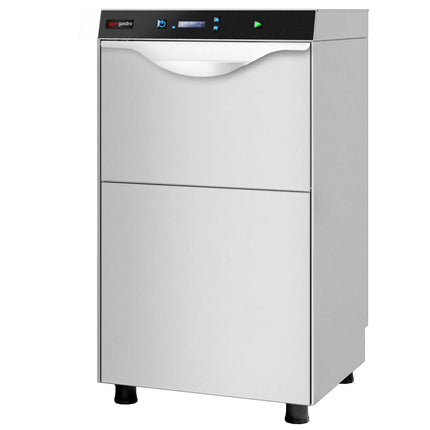 GGM Gastro Máy Rửa Chén Gầm Bàn - Giỏ 500mm - Điều Khiển Số - 3.9kW - Kèm Bơm Định Lượng Hóa Chất & Trợ Xả