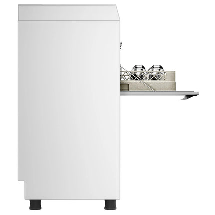 GGM Gastro Máy Rửa Chén Gầm Bàn - Giỏ 500mm - Điều Khiển Số - 3.9kW - Kèm Bơm Định Lượng Hóa Chất & Trợ Xả