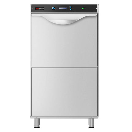 GGM Gastro Máy Rửa Chén Hai Lớp Vỏ - Điều Khiển Số - 6.75kW - Kèm Bơm Xả, Trợ Xả & Hóa Chất