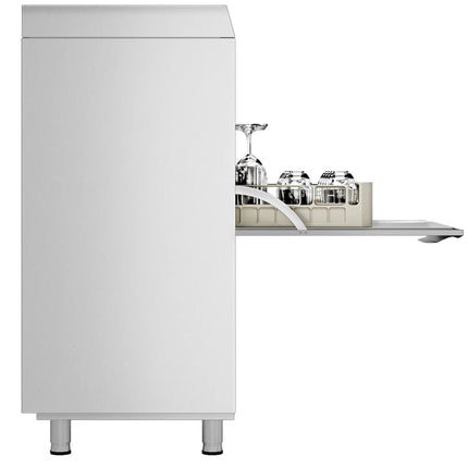 GGM Gastro Máy Rửa Chén Hai Lớp Vỏ - Điều Khiển Số - 6.75kW - Kèm Bơm Xả, Trợ Xả & Hóa Chất