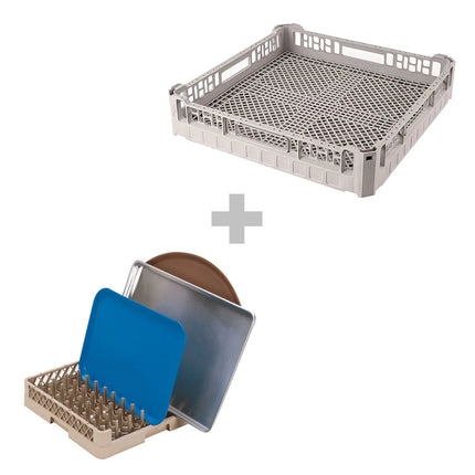 GGM Gastro Máy Rửa Dụng Cụ - Điều Khiển Số - 12.2kW - Kèm Bơm Hóa Chất Tẩy Rửa & Trợ Xả
