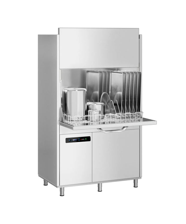 GGM Gastro Máy Rửa Dụng Cụ / Nồi - Điều Khiển Số - 16kW - Kèm Bơm Hóa Chất Tẩy Rửa & Trợ Xả