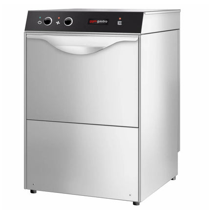 GGM Gastro Máy Rửa Ly Compact - Điều Khiển Cơ - 2.97kW - Kèm Bơm Hóa Chất Tẩy Rửa & Trợ Xả