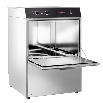 GGM Gastro Máy Rửa Ly Compact - Điều Khiển Cơ - 2.97kW - Kèm Bơm Xả, Bơm Hóa Chất & Trợ Xả