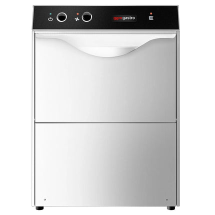 GGM Gastro Máy Rửa Ly Compact Hai Lớp Vỏ - Điều Khiển Cơ - 2.77kW - Kèm Bơm Trợ Xả