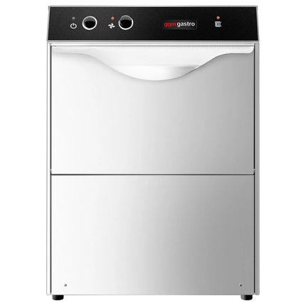 GGM Gastro Máy Rửa Ly Compact Hai Lớp Vỏ - Điều Khiển Cơ - 2.77kW - Kèm Bơm Xả, Bơm Trợ Xả