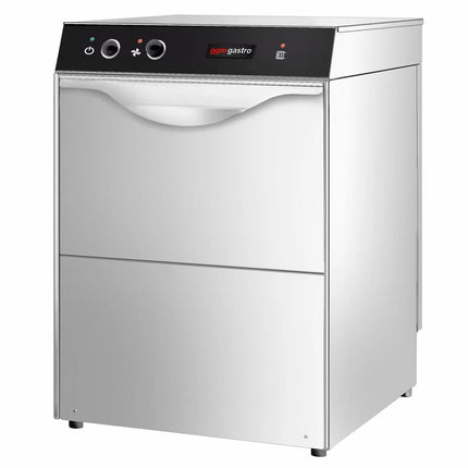 GGM Gastro Máy Rửa Ly Compact Hai Lớp Vỏ - Điều Khiển Cơ - 2.77kW - Kèm Bơm Xả, Bơm Trợ Xả