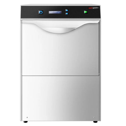 GGM Gastro Máy Rửa Ly Compact Hai Lớp Vỏ - Điều Khiển Số - 2.97kW - Kèm Bộ Làm Mềm Nước Tích Hợp - Bơm Hóa Chất & Trợ Xả
