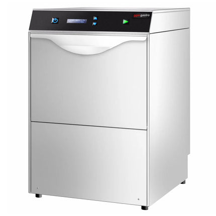 GGM Gastro Máy Rửa Ly Compact Hai Lớp Vỏ - Điều Khiển Số - 2.97kW - Kèm Bộ Làm Mềm Nước Tích Hợp - Bơm Hóa Chất & Trợ Xả