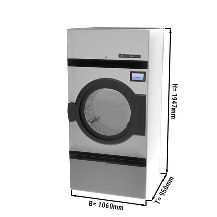 GGM Gastro Máy Sấy Quần Áo Gas Thoát Khí - 23kg - Điều Khiển Cảm Ứng