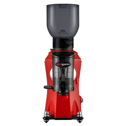 GGM Gastro Máy Xay Cà Phê - 2kg - 45dB - Có Bộ Định Lượng - Đỏ