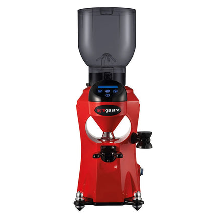 GGM Gastro Máy Xay Cà Phê - 2kg - 45dB - Có Bộ Định Lượng - Đỏ