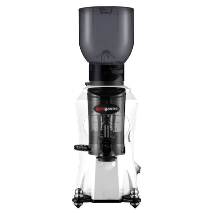 GGM Gastro Máy Xay Cà Phê - 2kg - 45dB - Có Bộ Định Lượng - Trắng