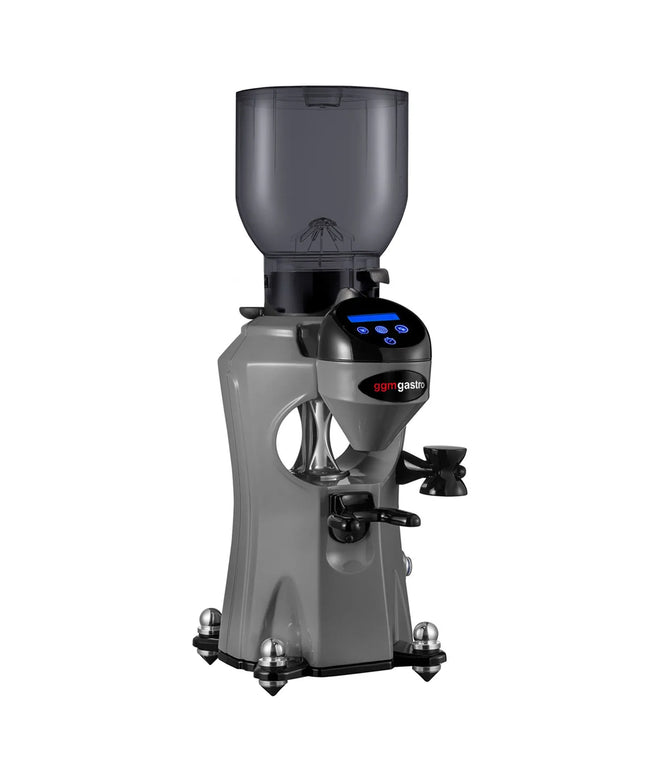 GGM Gastro Máy Xay Cà Phê - 2kg - 45dB - Có Bộ Định Lượng - Xám