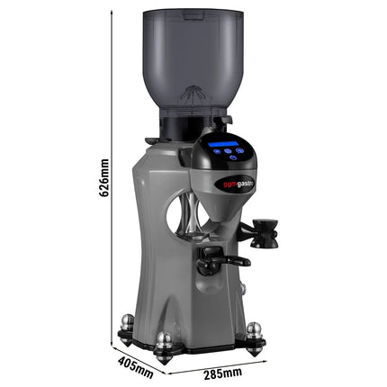 GGM Gastro Máy Xay Cà Phê - 2kg - 45dB - Có Bộ Định Lượng - Xám