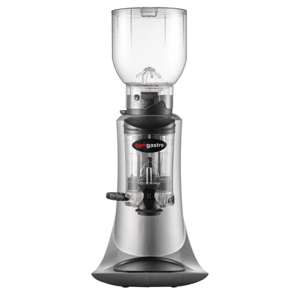 GGM Gastro Máy Xay Cà Phê - 2kg - 55dB - Có Bộ Định Lượng - Bạc
