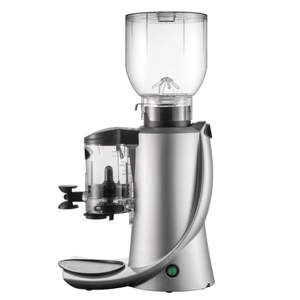 GGM Gastro Máy Xay Cà Phê - 2kg - 55dB - Có Bộ Định Lượng - Bạc