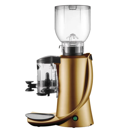 GGM Gastro Máy Xay Cà Phê - 2kg - 55dB - Có Bộ Định Lượng - Vàng Gold