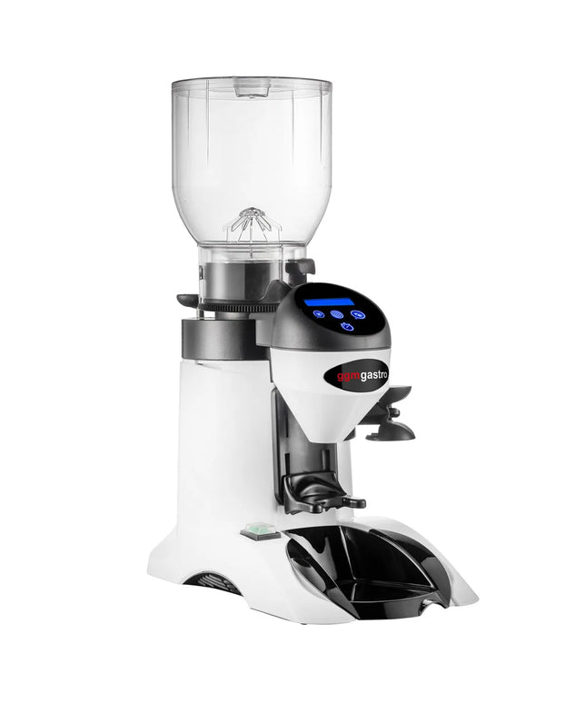 GGM Gastro Máy Xay Cà Phê - 2kg - 63dB - Có Bộ Định Lượng - Trắng