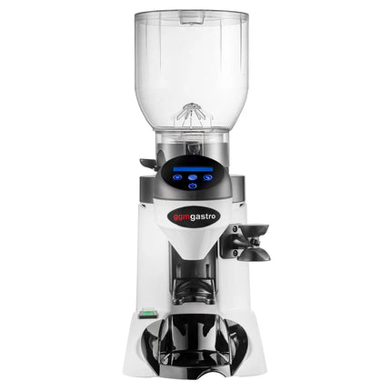 GGM Gastro Máy Xay Cà Phê - 2kg - 63dB - Có Bộ Định Lượng - Trắng