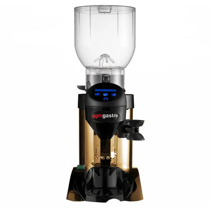 GGM Gastro Máy Xay Cà Phê - 2kg - 63dB - Có Bộ Định Lượng - Vàng Gold