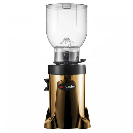GGM Gastro Máy Xay Cà Phê - 2kg - 63dB - Có Bộ Định Lượng - Vàng Gold
