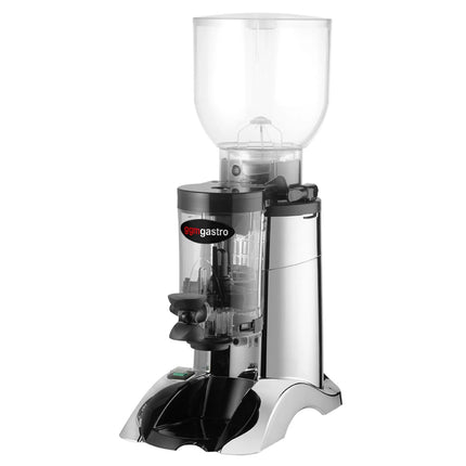 GGM Gastro Máy Xay Cà Phê - 2kg - 77dB - Có Bộ Định Lượng - Bạc