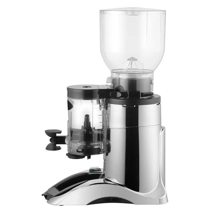 GGM Gastro Máy Xay Cà Phê - 2kg - 77dB - Có Bộ Định Lượng - Bạc