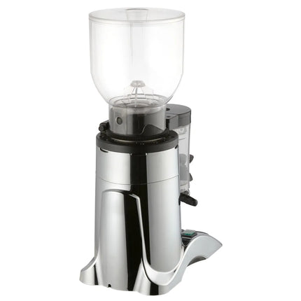 GGM Gastro Máy Xay Cà Phê - 2kg - 77dB - Có Bộ Định Lượng - Bạc