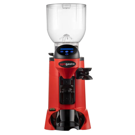 GGM Gastro Máy Xay Cà Phê - 2kg - 77dB - Có Bộ Định Lượng - Đỏ