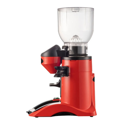 GGM Gastro Máy Xay Cà Phê - 2kg - 77dB - Có Bộ Định Lượng - Đỏ