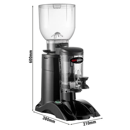 GGM Gastro Máy Xay Cà Phê - 2kg - Có Bộ Định Lượng - Đen