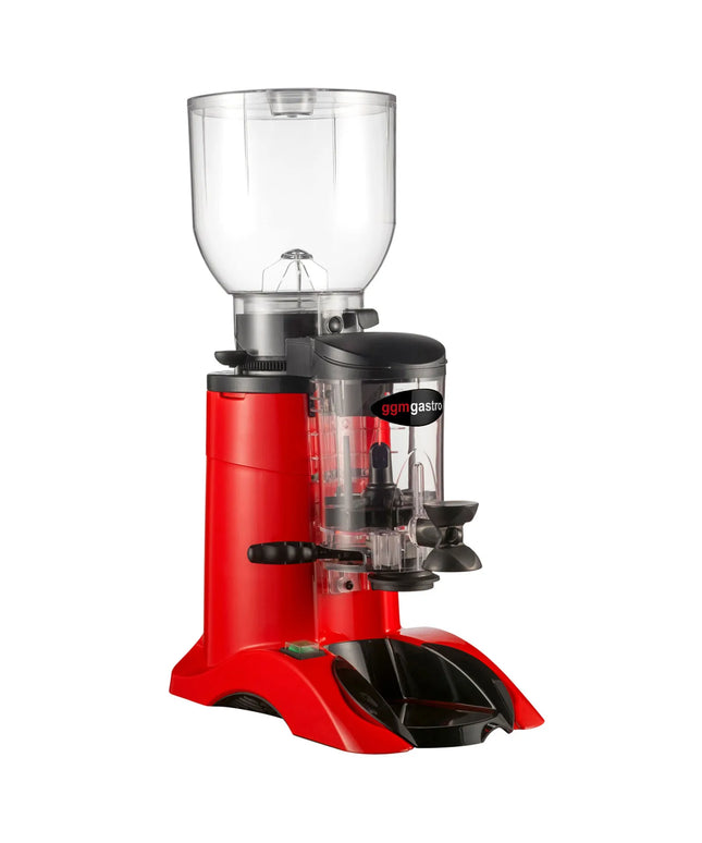 GGM Gastro Máy Xay Cà Phê - 2kg - Có Bộ Định Lượng - Đỏ