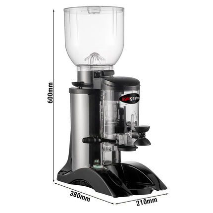 GGM Gastro Máy Xay Cà Phê - 2kg - Có Bộ Định Lượng - Vỏ Thép Không Gỉ