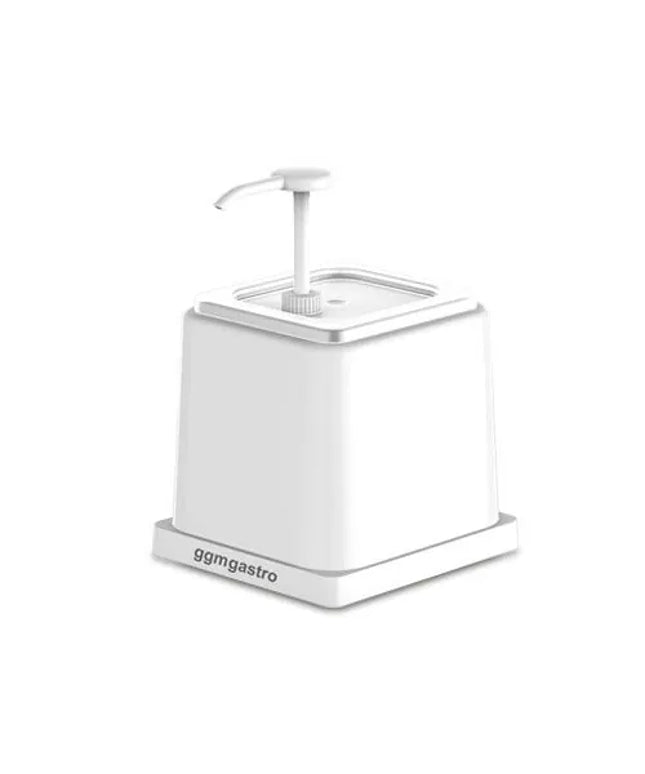 GGM Gastro Mayonnaise / Sauce Dispenser - 2 L - Polypropylene - Pump Dispenser