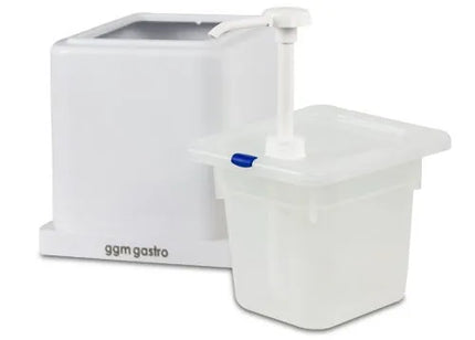 GGM Gastro Mayonnaise / Sauce Dispenser - 2 L - Polypropylene - Pump Dispenser