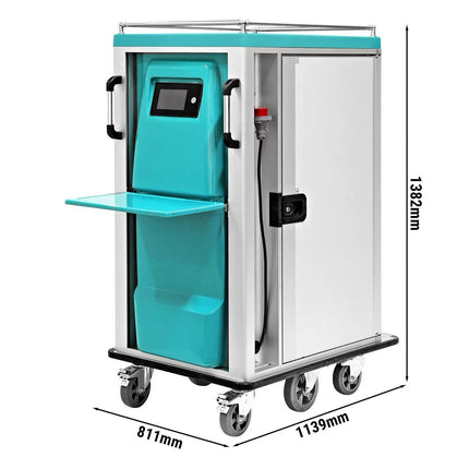 GGM Gastro Meal Delivery Trolley - Hot & Cold - 24 plated meals or 24x special trays 37/63 - incl. 24 special trays (37/63)