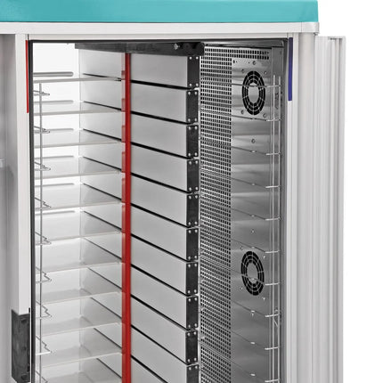 GGM Gastro Meal Delivery Trolley - Hot & Cold - 24 plated meals or 24x special trays 37/63 - incl. 24 special trays (37/63)