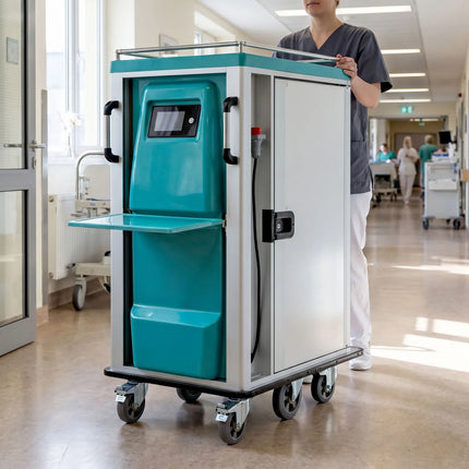GGM Gastro Meal Delivery Trolley - Hot & Cold - 24 plated meals or 24x special trays 37/63 - incl. 24 special trays (37/63)