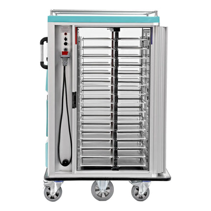 GGM Gastro Meal Delivery Trolley - Hot & Cold - incl. 24 special trays (50/50)