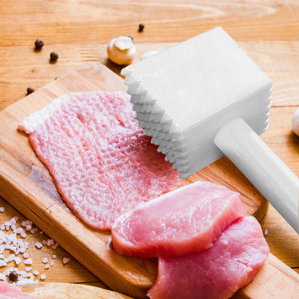GGM Gastro Meat Mallet - square - plastic - white - 75x100x350mm