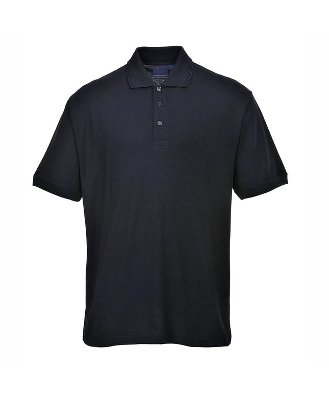 GGM Gastro Men’s Cotton Polo Shirt - Black - Size: XS