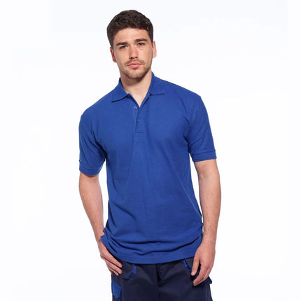 GGM Gastro Men’s Cotton Polo Shirt - Royal Blue - Size: 4XL