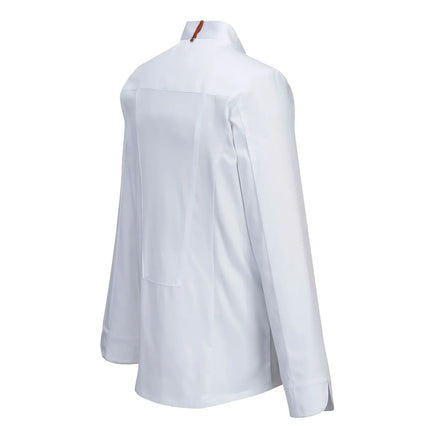 GGM Gastro MeshAir Pro Unisex Chef Jacket - Long Sleeve - White - Size: XL